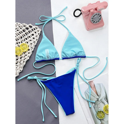 Halter-Bikini im Brazilian-Style – sexy, farbenfroh & perfekt für deinen Sommer