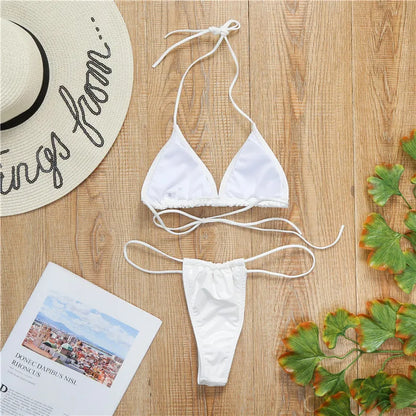 Brazilian Style Leder-Look Monokini – heiß, modern & selbstbewusst