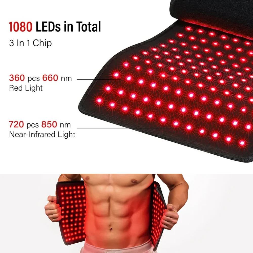 Tiefenentspannung für deinen Körper – mit dem aktualisierten Rotlicht-Therapie Heizkissen 🔥