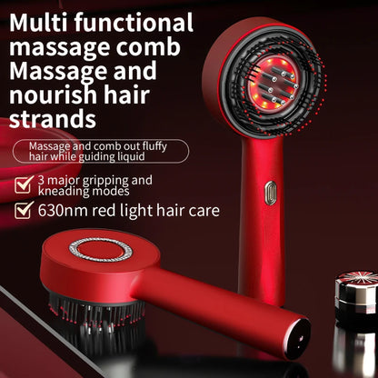 Elektrische Haarwuchsbürste mit Infrarotlicht – Deine Power-Kur für volles, gesundes Haar! ✨