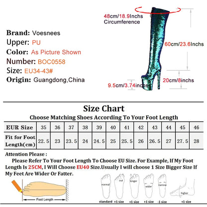 Sequin Overknees – Bling it. Own it. Werk it.