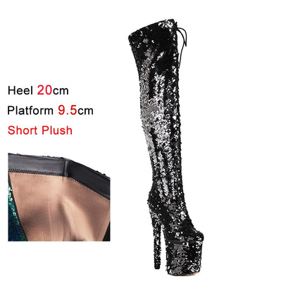 Sequin Overknees – Bling it. Own it. Werk it.