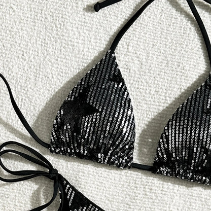 Star Pailletten Bikini – funkelnd, brasilianisch & voller Summer-Vibes