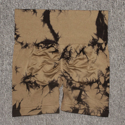 Tie-Dye Vibes & perfekte Kurven – Nahtlose Sport-Shorts für deinen Style-Moment