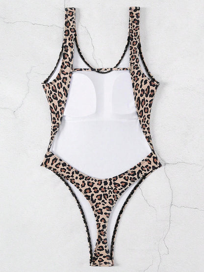 Leopard Monokini – wild, rückenfrei & figurbetont sexy
