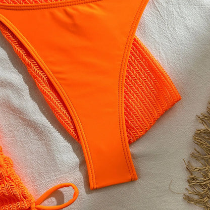 Bikini-Set mit Mesh Cover-Up – sexy, vielseitig & perfekt für deinen Beach-Look