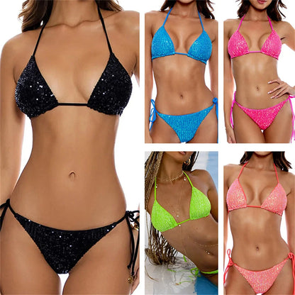 Glitzer Pailletten Bikini – funkelnd, sexy & gemacht für den großen Auftritt
