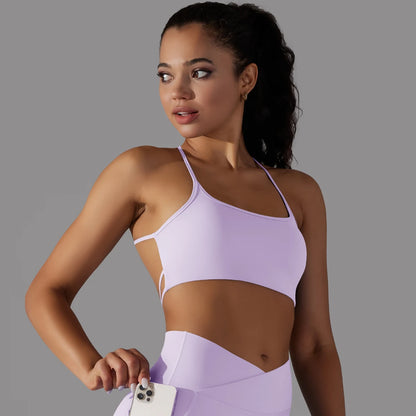 Frauen Kreuz-Sport-BH – Yoga & Fitness Tanktop für Damen