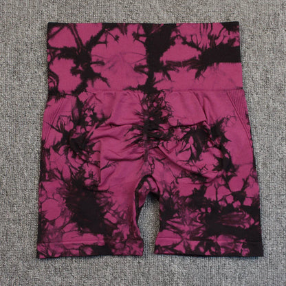 Tie-Dye Vibes & perfekte Kurven – Nahtlose Sport-Shorts für deinen Style-Moment