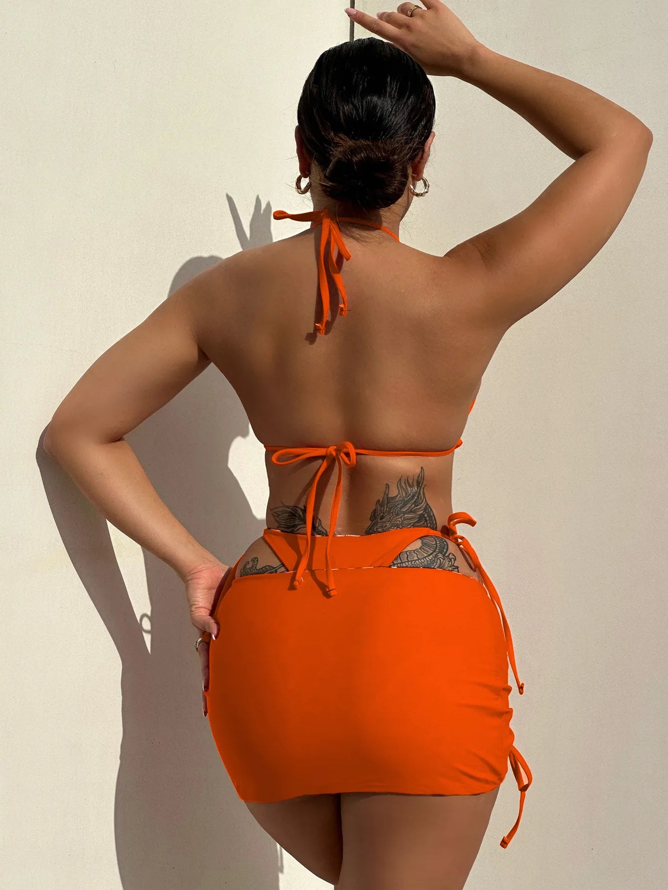 Wendbarer 3-teiliges Bikini-Set – zwei Styles in einem!