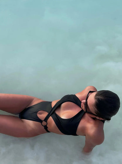 Cut-Out Monokini mit Push-up – sexy, modern & sommerlich stylisch