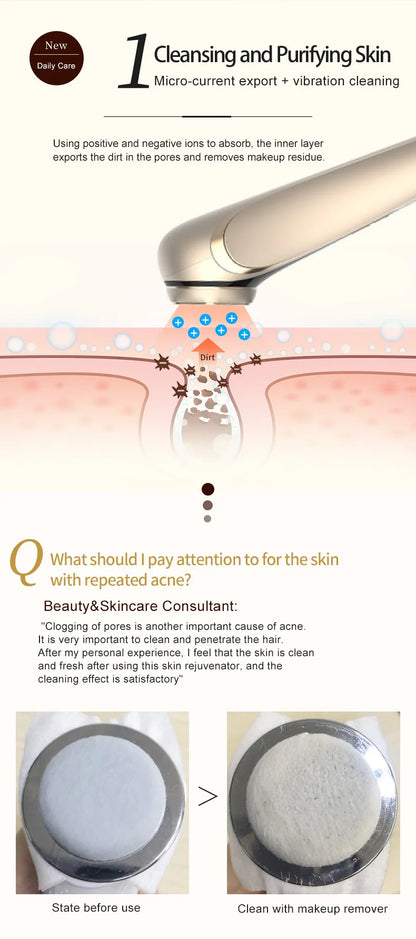 RF & EMS Beauty-Gerät – Dein Home-Lifting für straffe, jugendliche Haut! ✨