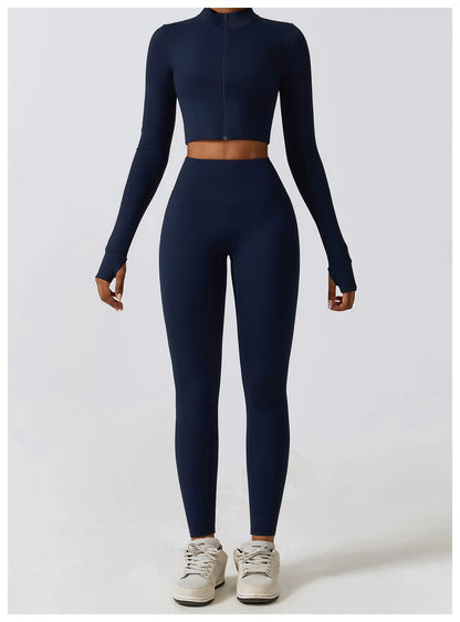 Stylisches 3er Workout Outfit für Damen – Dein perfekter Begleiter für Fitness und Gym