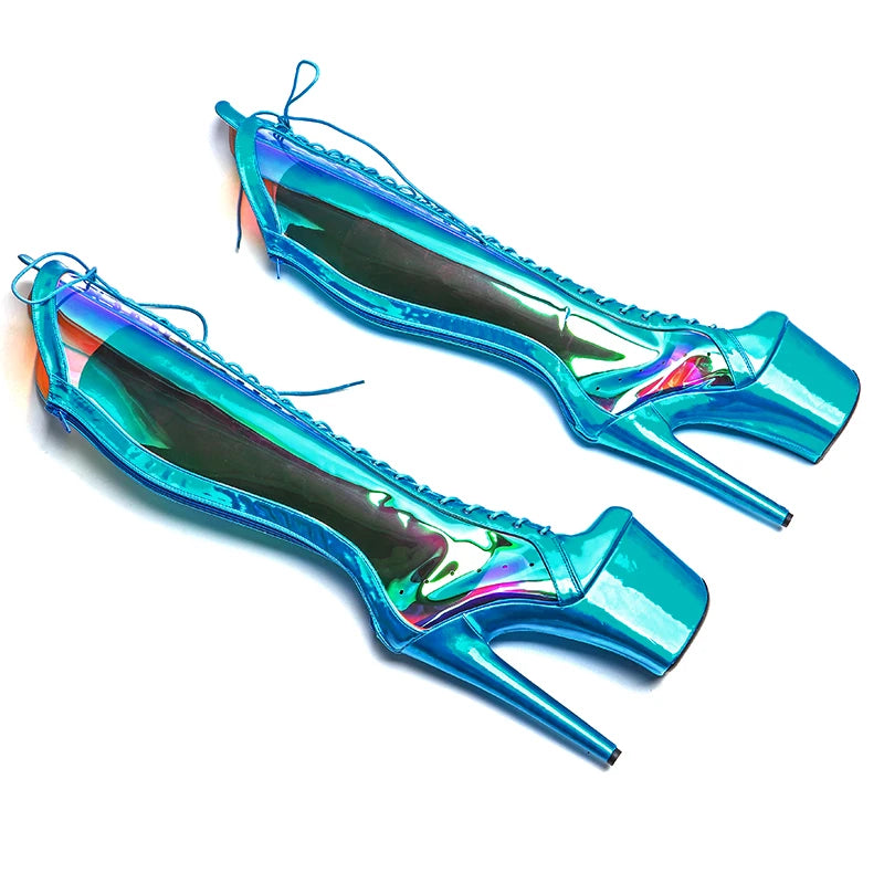 LEECABE Holography Boots – Pure Power mit Glanz-Faktor