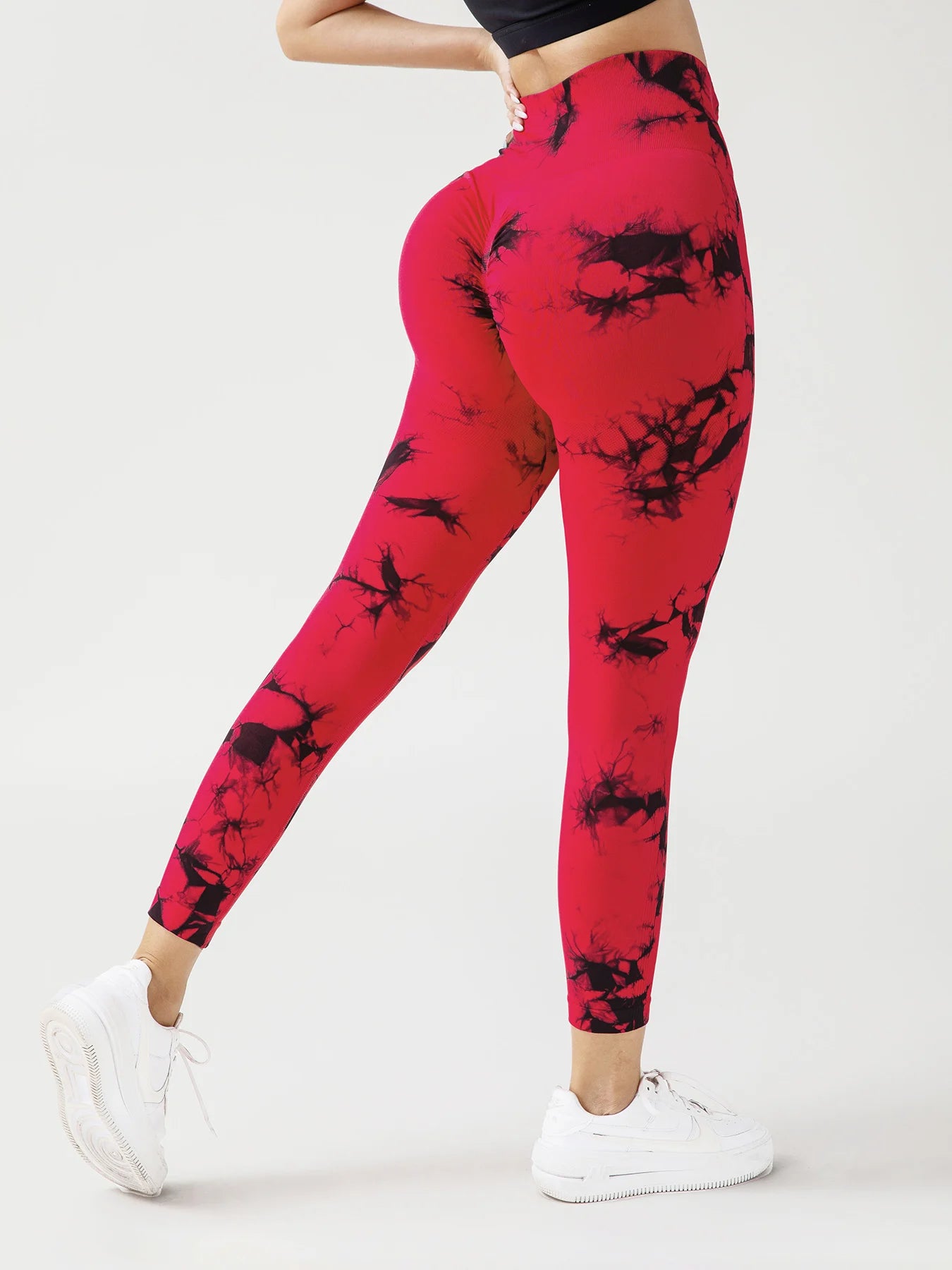 Nahtlose Tie-Dye Leggings – Stylischer Look & Perfekte Passform