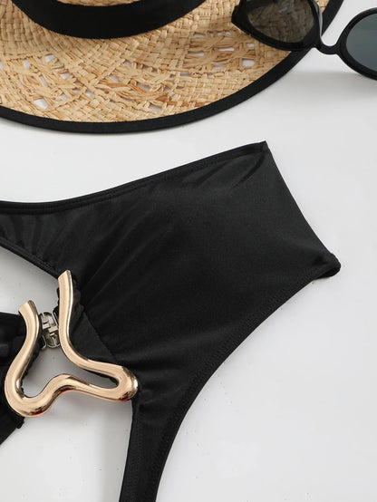 Asymmetrischer One-Shoulder Monokini – modern, sexy & mit Wow‑Effekt