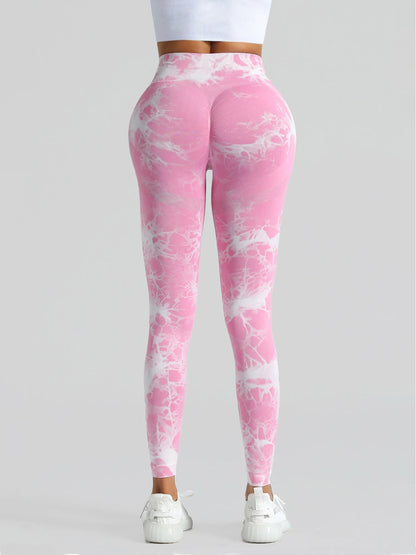Nahtlose Tie-Dye Leggings – Stylischer Look & Perfekte Passform