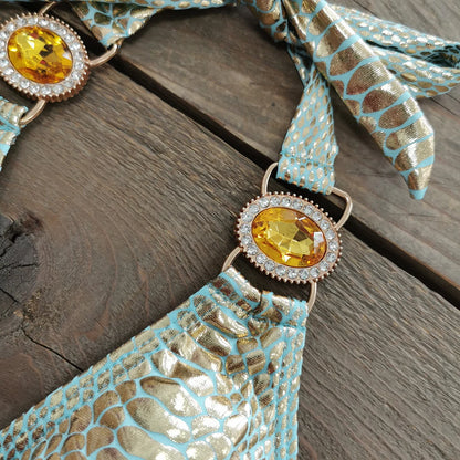 Edelstein-Bikini mit Neckholder – edel, sexy & perfekt für den Sommer