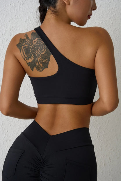 One Shoulder Sports Bra – Asymmetrisch. Sexy. Funktional.