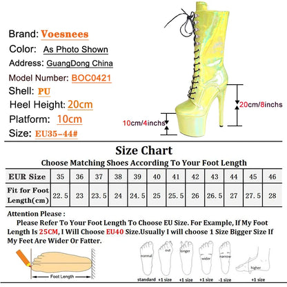 Laser Shine Ankle Boots – Für deinen glänzenden Auftritt