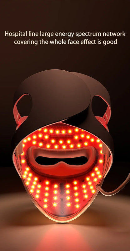 Gesichts-Photon-Schönheitsmaske mit 320 LEDs ✨