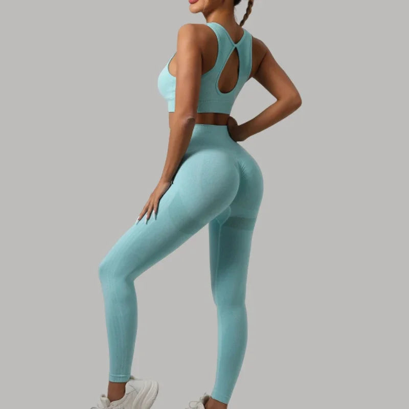 2-teiliges Seamless Fitness Set – Sculpted & Strong