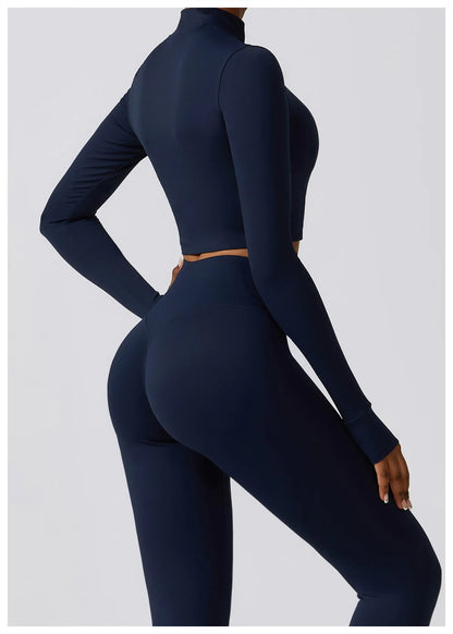 Stylisches 3er Workout Outfit für Damen – Dein perfekter Begleiter für Fitness und Gym
