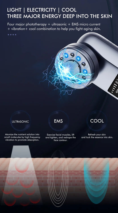 Mikrostrom‑Gesichtsmassagegerät EMS Facelifting – Dein persönlicher Skin‑Stylist