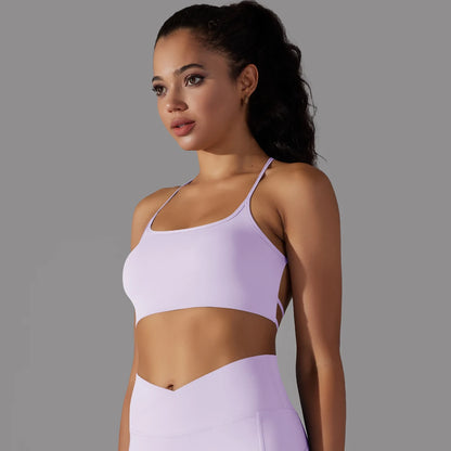 Frauen Kreuz-Sport-BH – Yoga & Fitness Tanktop für Damen