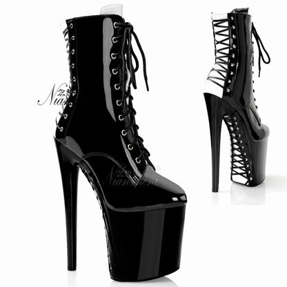 Shiny Shock Boots – Fetish Glam in deiner Farbe