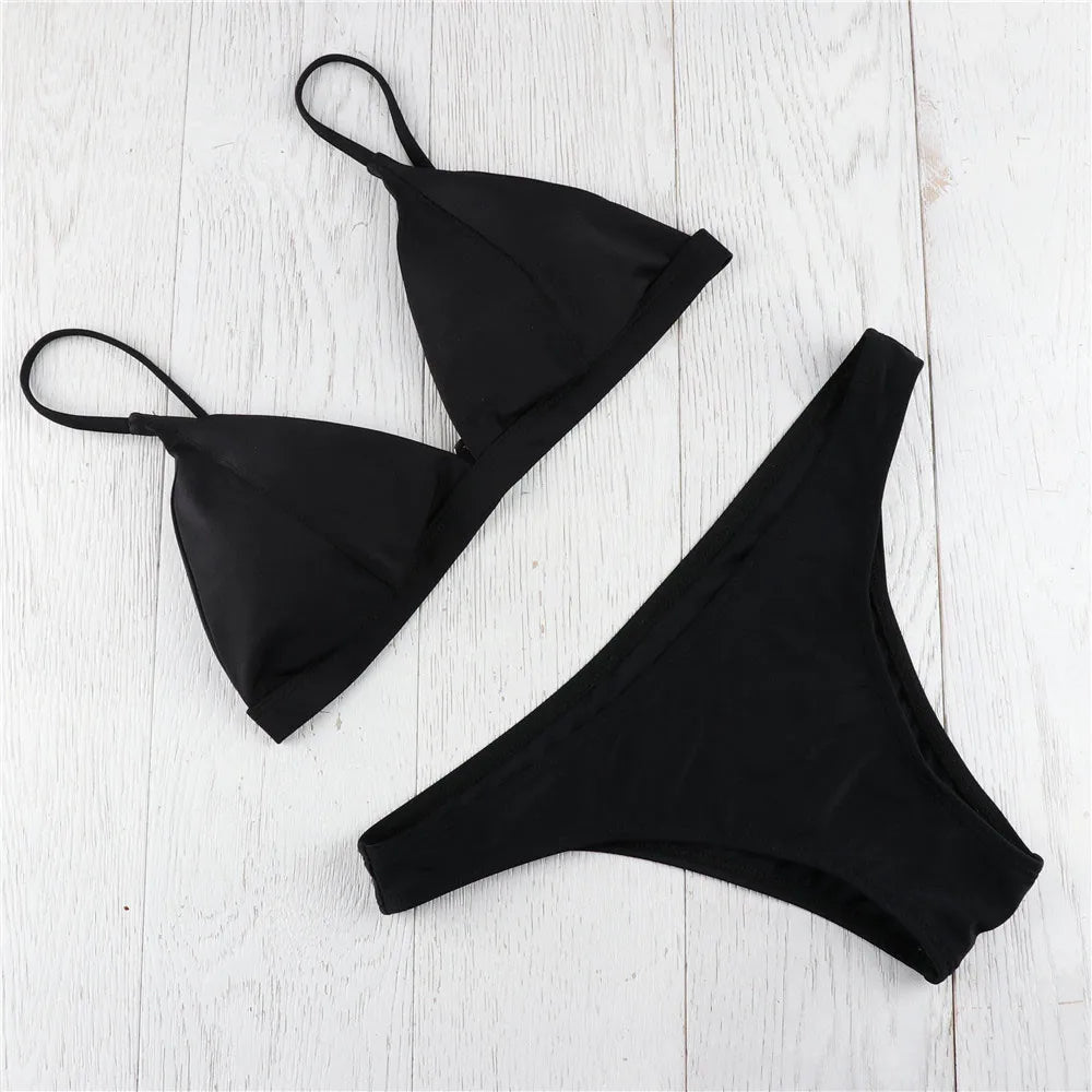 Dreieck-Bikini mit High-Cut – feminin, sexy & perfekt für den Sommer