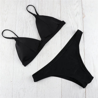 Dreieck-Bikini mit High-Cut – feminin, sexy & perfekt für den Sommer