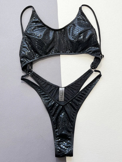 Bauch-Cut-Out Monokini – sexy Silhouette & modernes Design