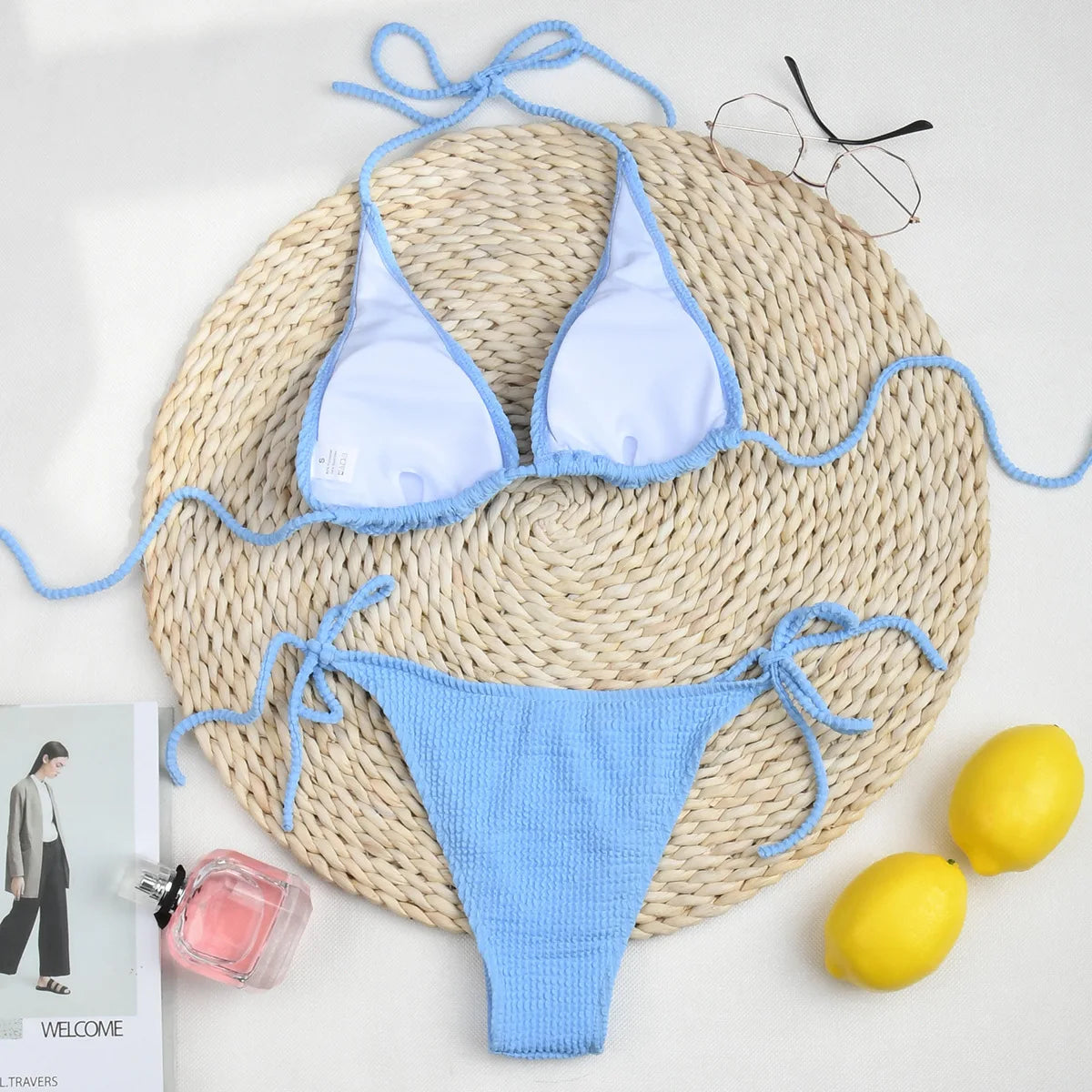 Push-up Bikini-Set im brasilianischen Stil – sexy & sommerlich für Strand und Pool