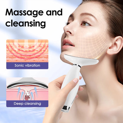 Face & Neck Vibration Device – Lift it. Love it. Glow it.