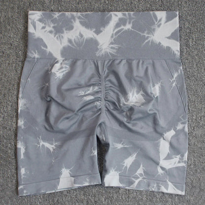 Tie-Dye Vibes & perfekte Kurven – Nahtlose Sport-Shorts für deinen Style-Moment