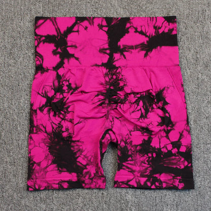 Tie-Dye Vibes & perfekte Kurven – Nahtlose Sport-Shorts für deinen Style-Moment