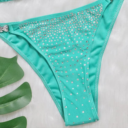 Strass Push-up Bikini – luxuriös, feminin & perfekt für glamouröse Sommer-Looks