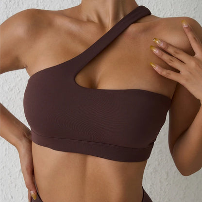 One Shoulder Sports Bra – Asymmetrisch. Sexy. Funktional.