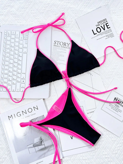 Sexy Neckholder-Bikini im brasilianischen Style – für wilde Sommermomente