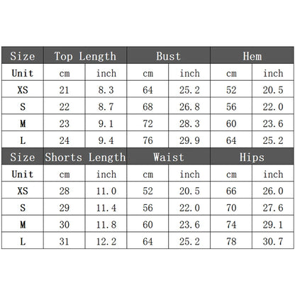 Impact Shorts Set – Power Look für dein Workout