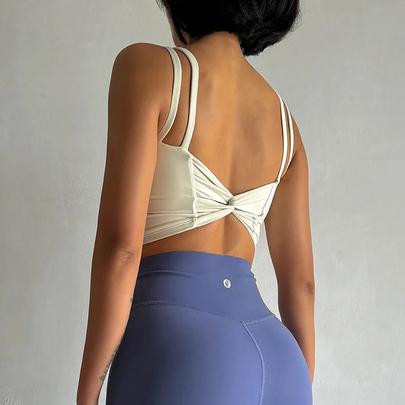 Push-Up Sport-BH mit Knotendetail – sexy, stark & stylish 💪🔥