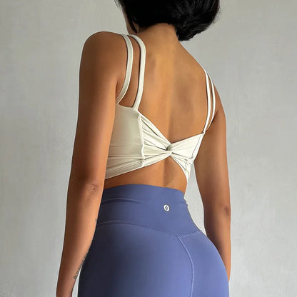 Push-Up Sport-BH mit Knotendetail – sexy, stark & stylish 💪🔥