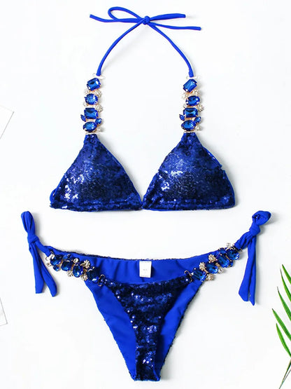 Pailletten-Strass Bikini – funkelnd, feminin & gemacht für den großen Auftritt