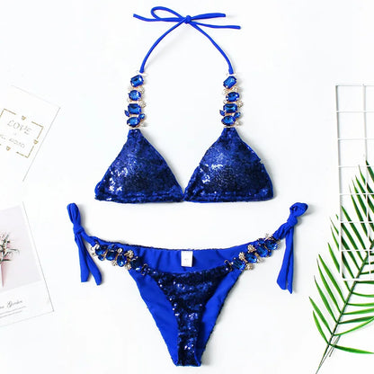 Pailletten-Strass Bikini – funkelnd, feminin & gemacht für den großen Auftritt