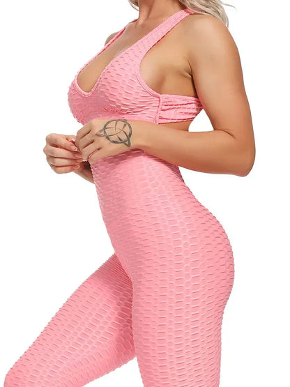 Backless Fitness Jumpsuit – Pure Power, pure Form