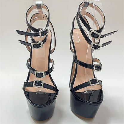 LIYKE Runway Platform Heels – Glamour trifft Höhe