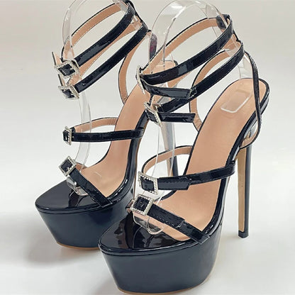 LIYKE Runway Platform Heels – Glamour trifft Höhe