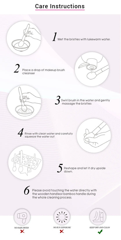 Jessup Professionelles 25-teiliges Make-up-Pinsel-Set – Dein Rundum-Glam-Kit! ✨