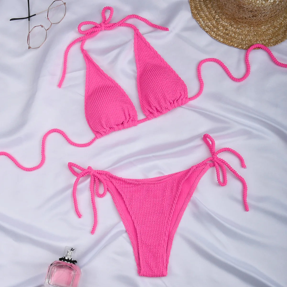 Push-up Bikini-Set im brasilianischen Stil – sexy & sommerlich für Strand und Pool